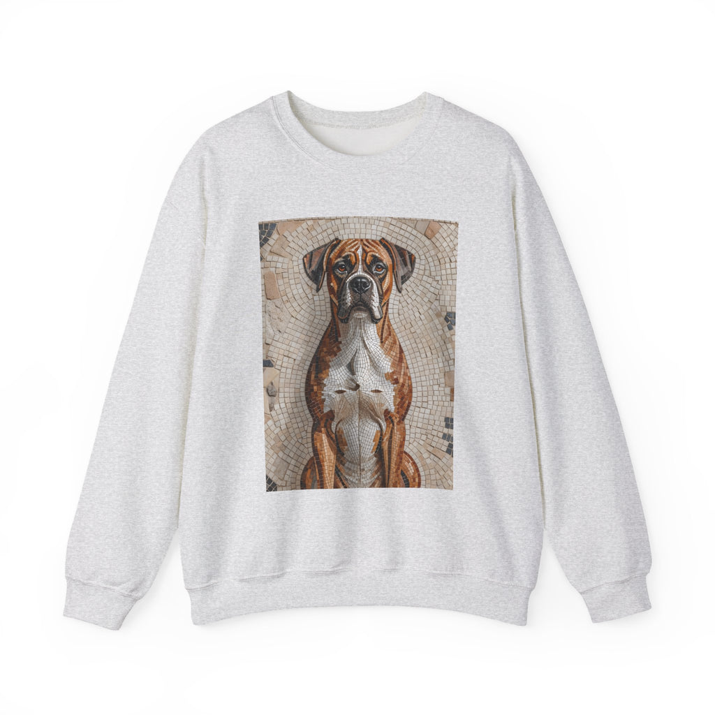 Boxer Sweatshirt | Living Work of Art Collection | Mosaic Style