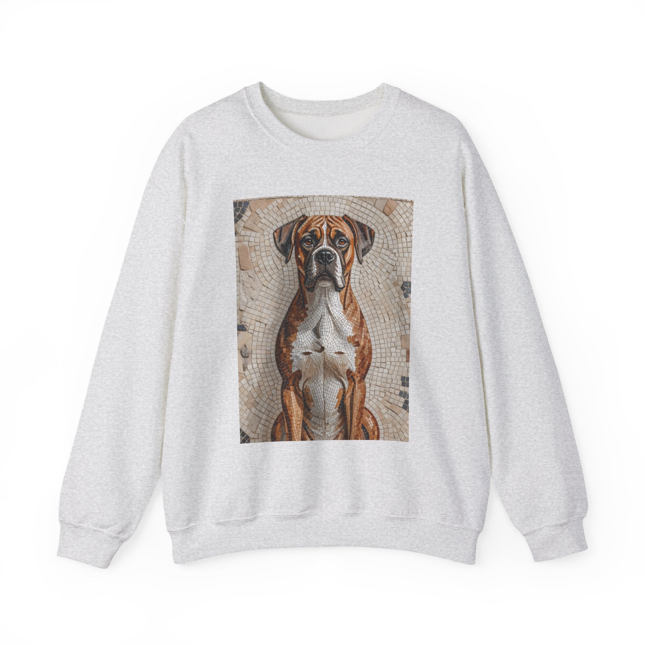 Boxer Sweatshirt | Living Work of Art Collection | Mosaic Style