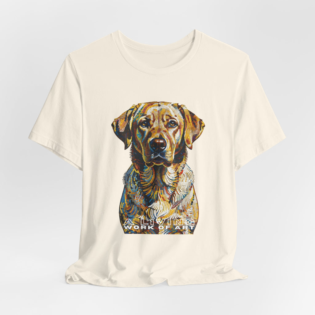Labrador Retriever T Shirt | Living Work of Art Collection | Pointillism Style