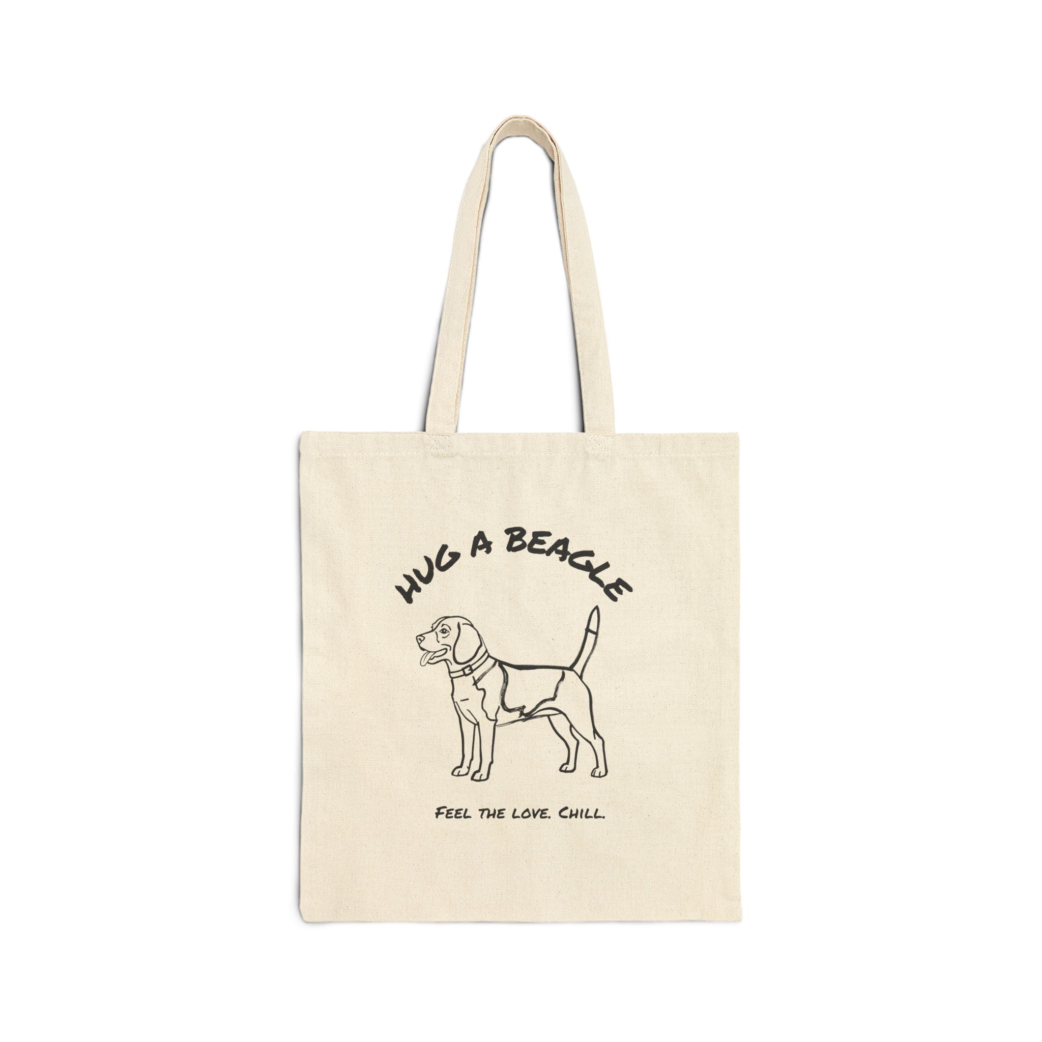 Beagle Tote Bag | Hug a Beagle