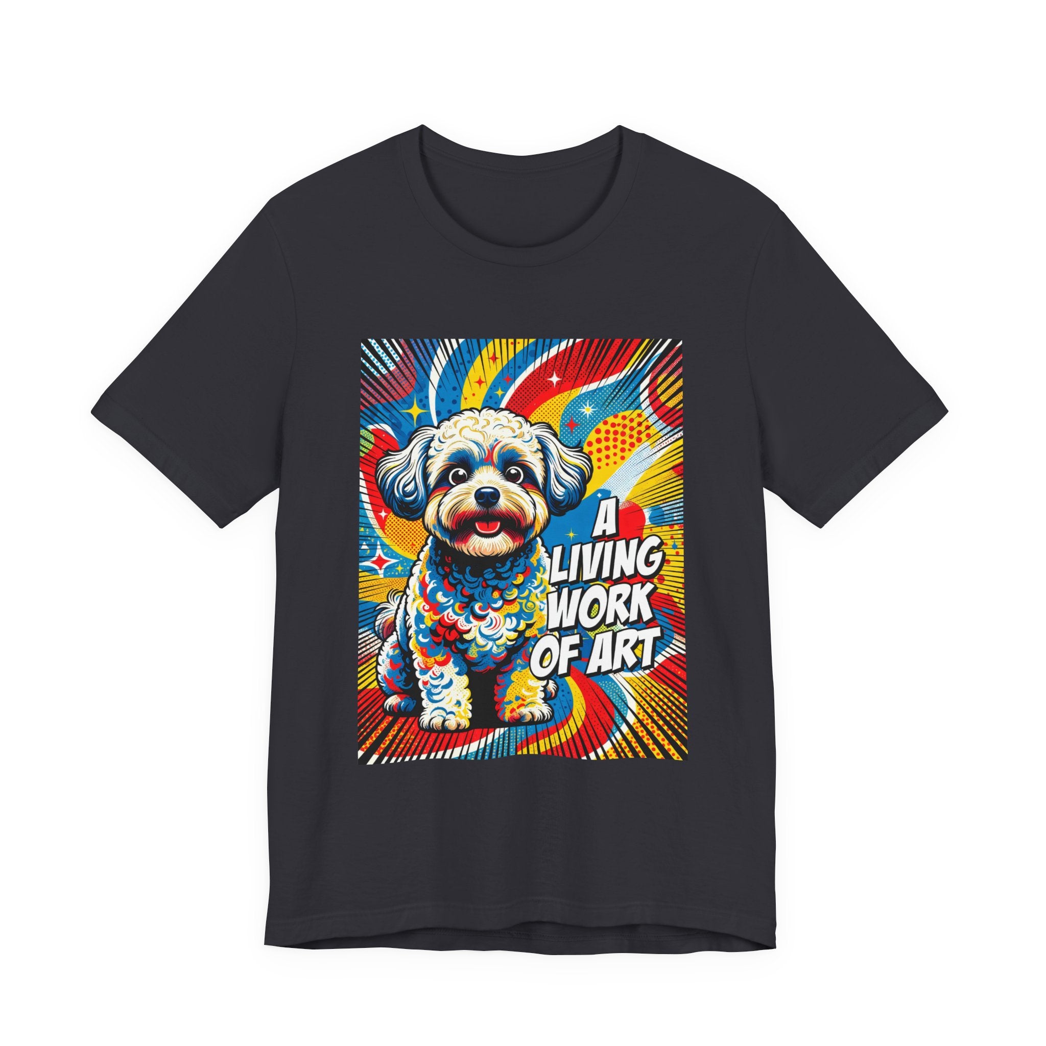 Shih-Poo T Shirt | Living Work of Art Collection | Pop Art