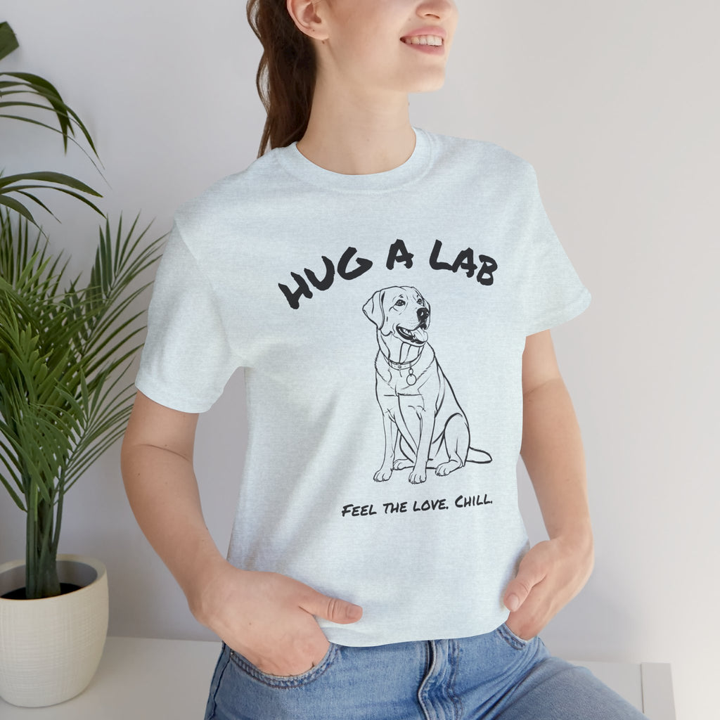 Labrador Retriever T Shirt | Hug a Lab