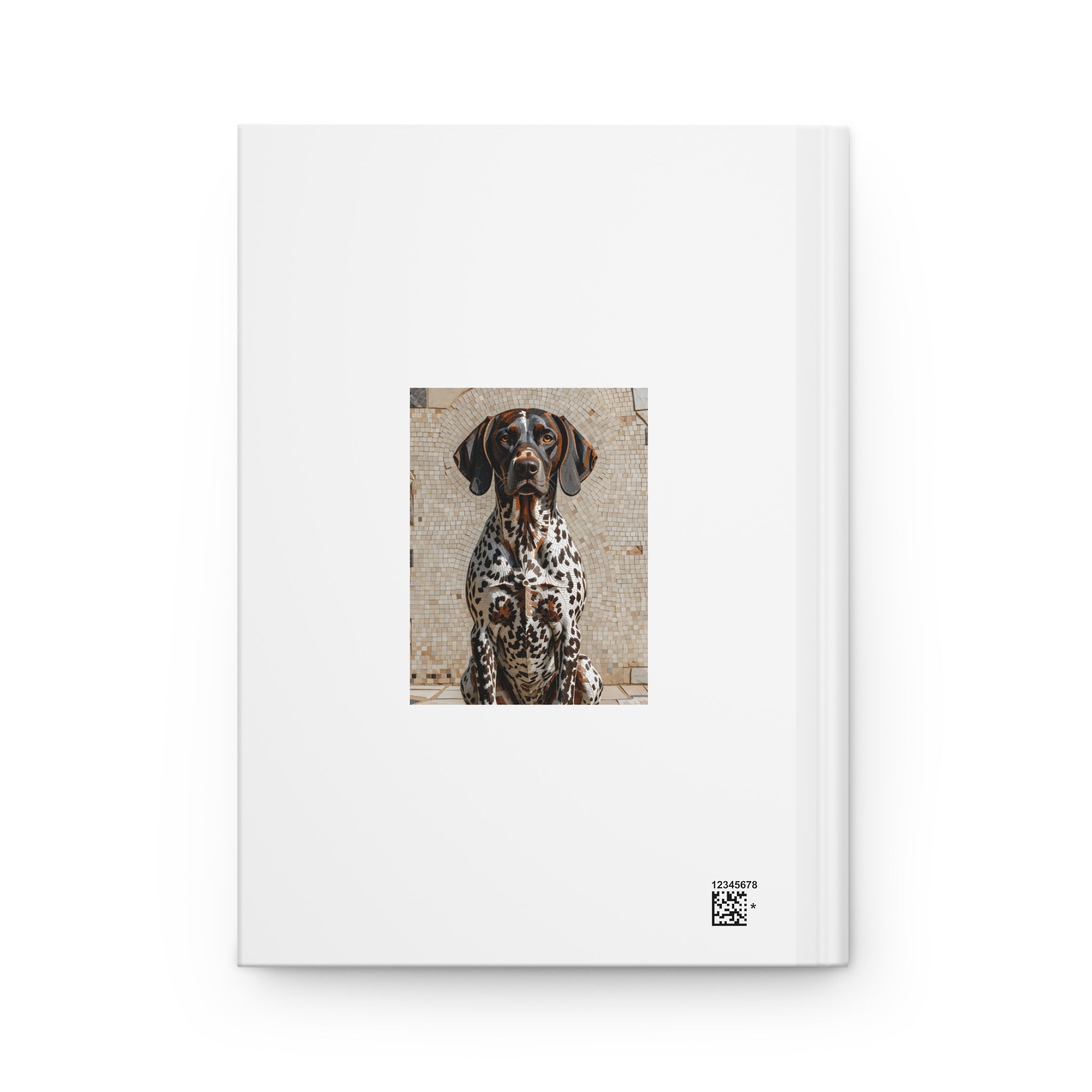 German Shorthaired Pointer Notebook | Living Work of Art Collection | Mosaic Style