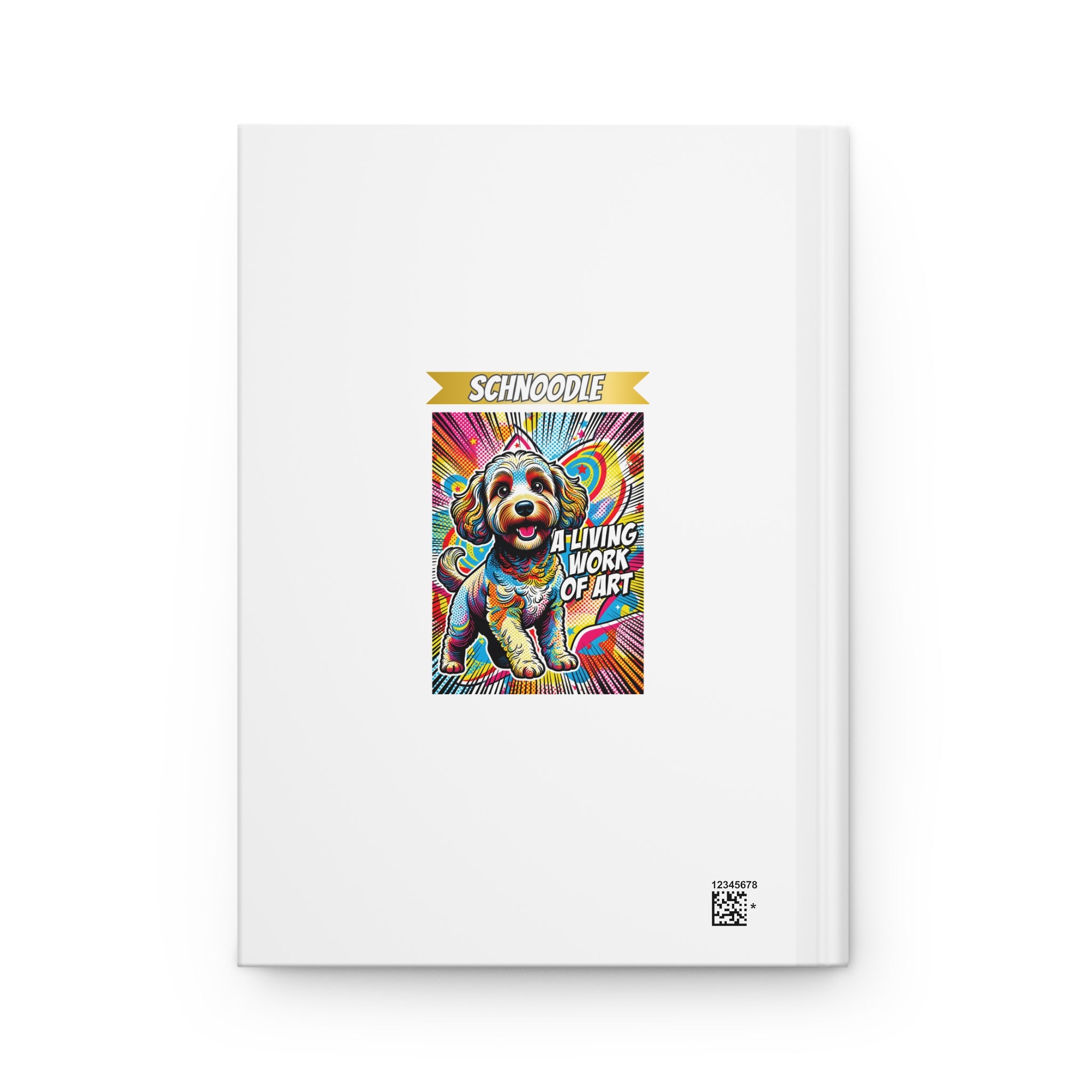 Schnoodle Notebook | Living Work of Art Collection | Pop Art