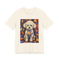 Bichon Frise T Shirt | Living Work of Art Collection | Cubist Style