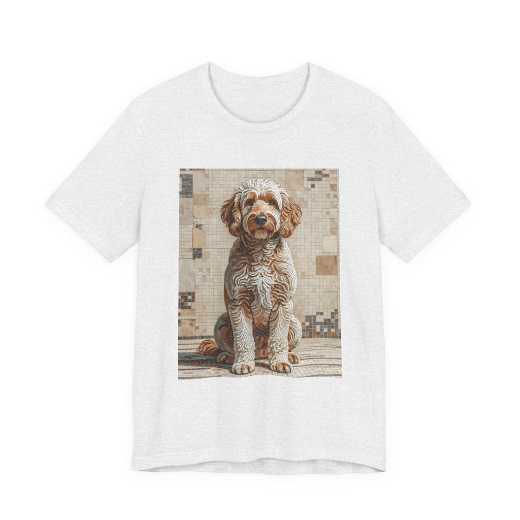 Goldendoodle T Shirt | Living Work of Art Collection | Mosaic Style