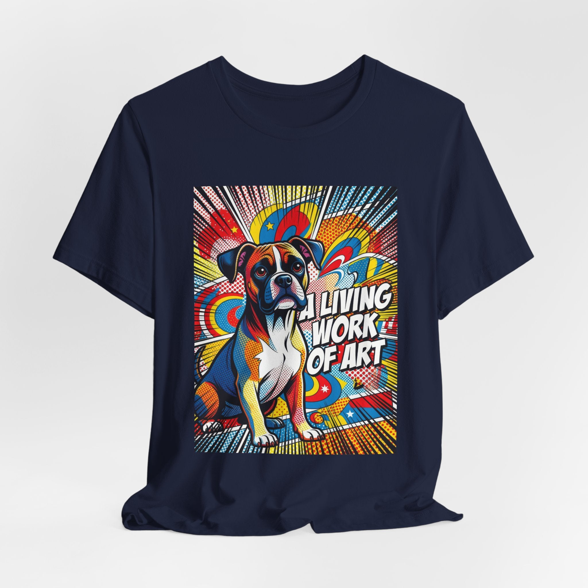 Boxer T Shirt | Living Work of Art Collection | Pop Art