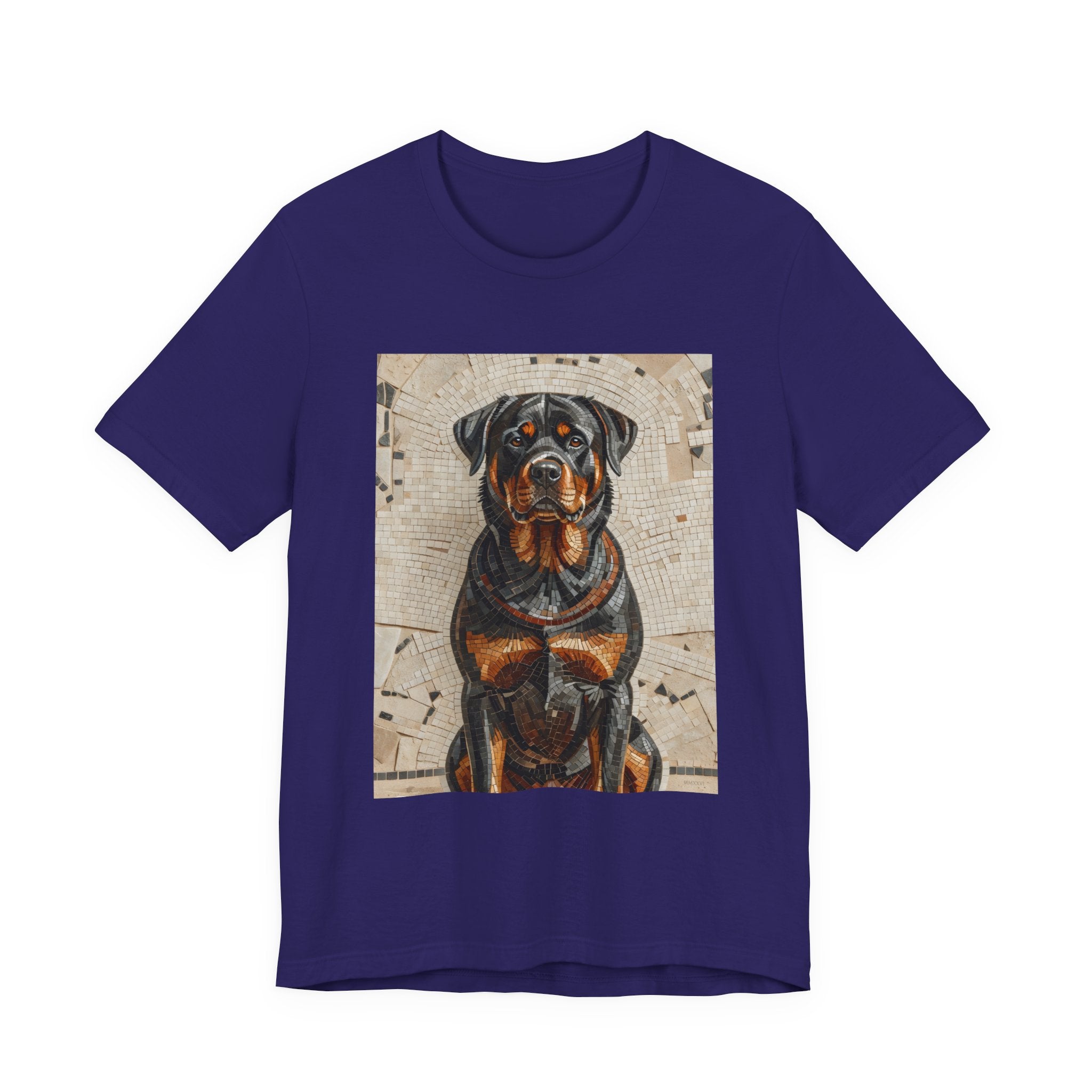 Rottweiler T Shirt | Living Work of Art Collection | Mosaic Style