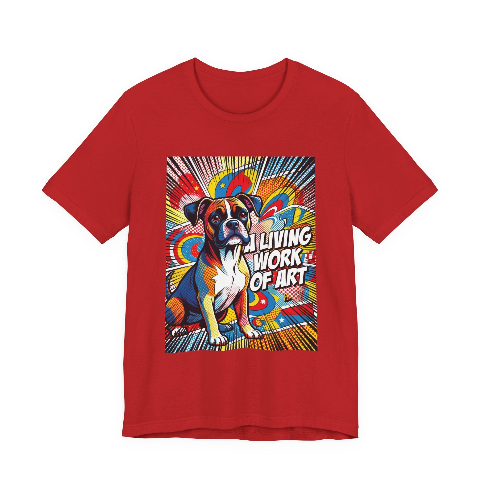 Boxer T Shirt | Living Work of Art Collection | Pop Art