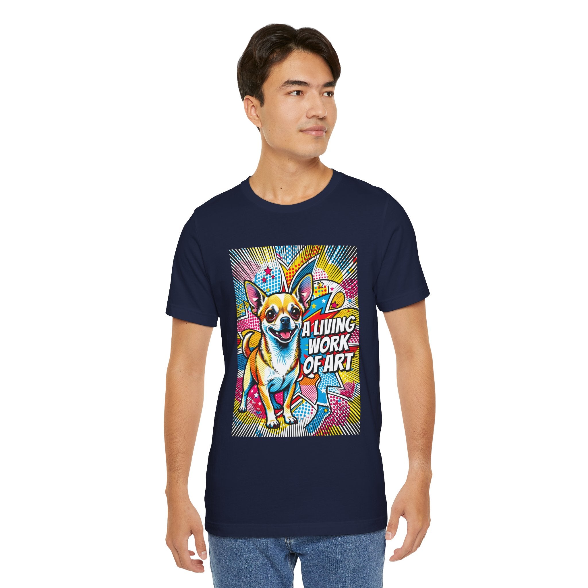 Chihuahua T Shirt | Living Work of Art Collection | Pop Art