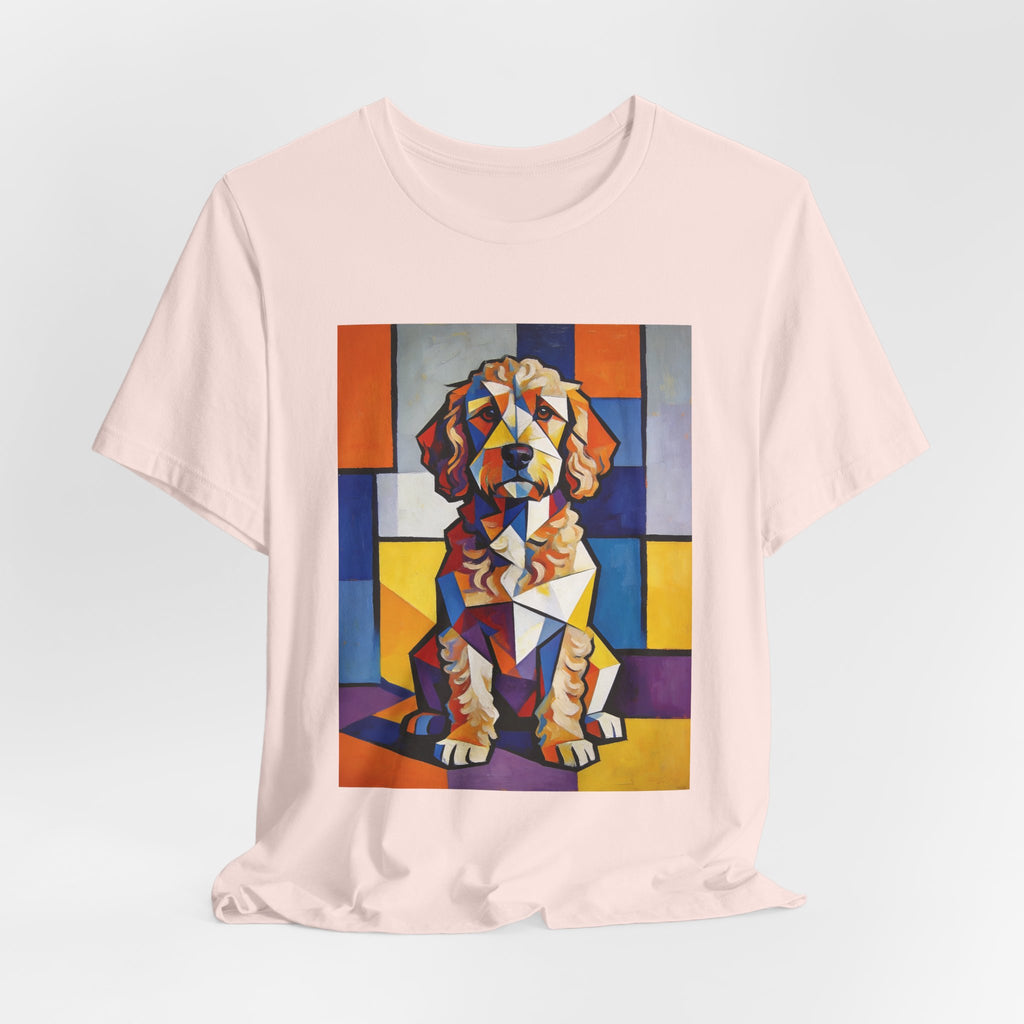 Cockapoo T Shirt | Living Work of Art Collection | Cubist Style