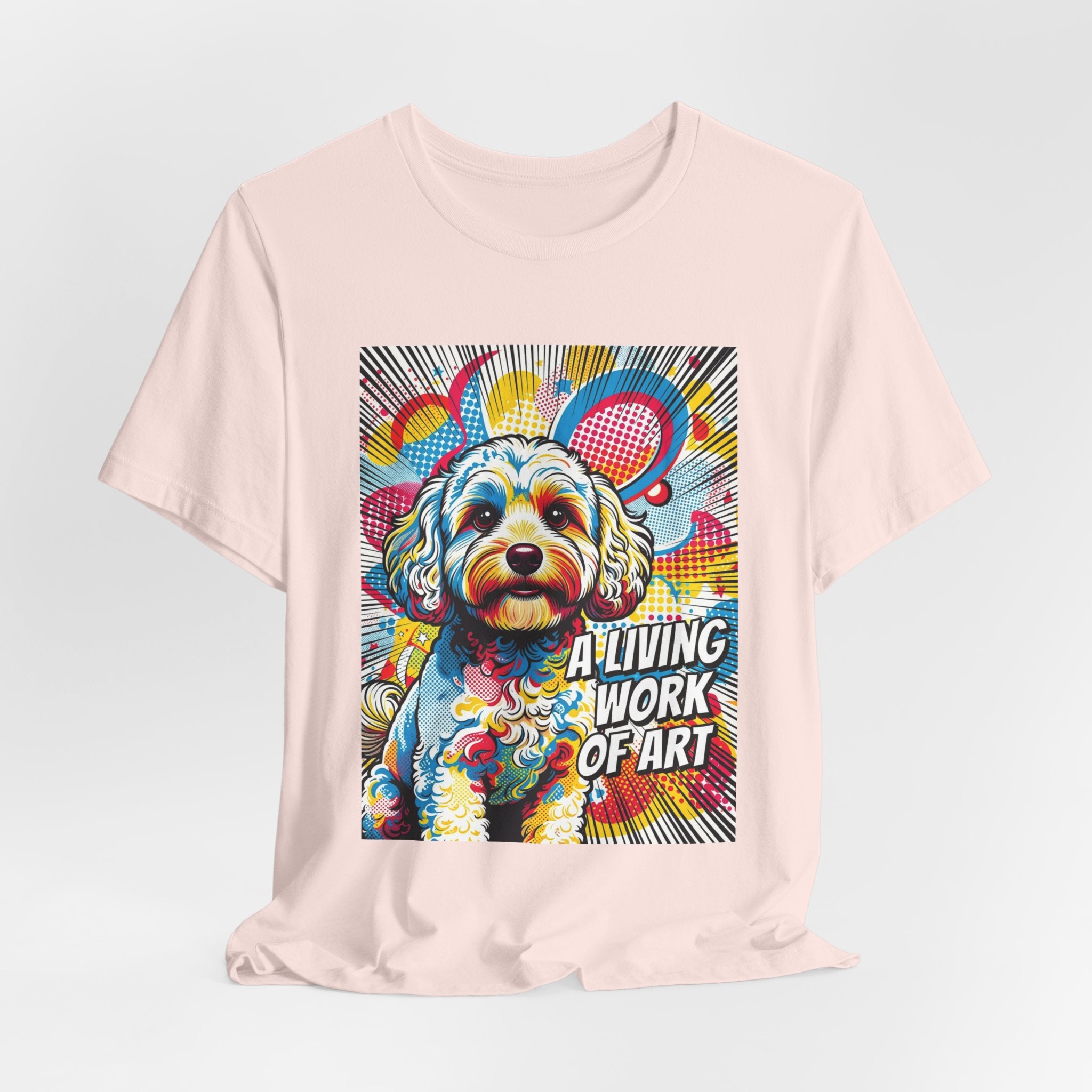 Cavapoo T Shirt | Living Work of Art Collection | Pop Art