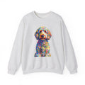 Goldendoodle Sweatshirt | Living Work of Art Collection | Pointillism Style