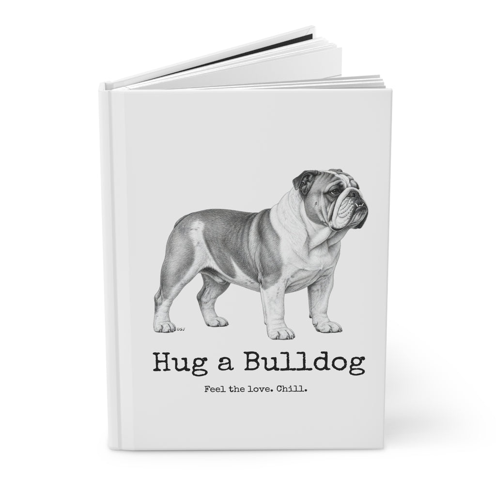 Bulldog Notebook | Hug a Bulldog