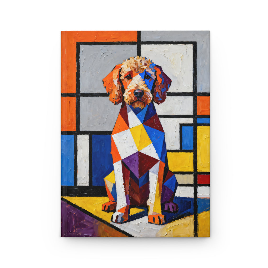 Labradoodle Notebook | Living Work of Art Collection | Cubist Style