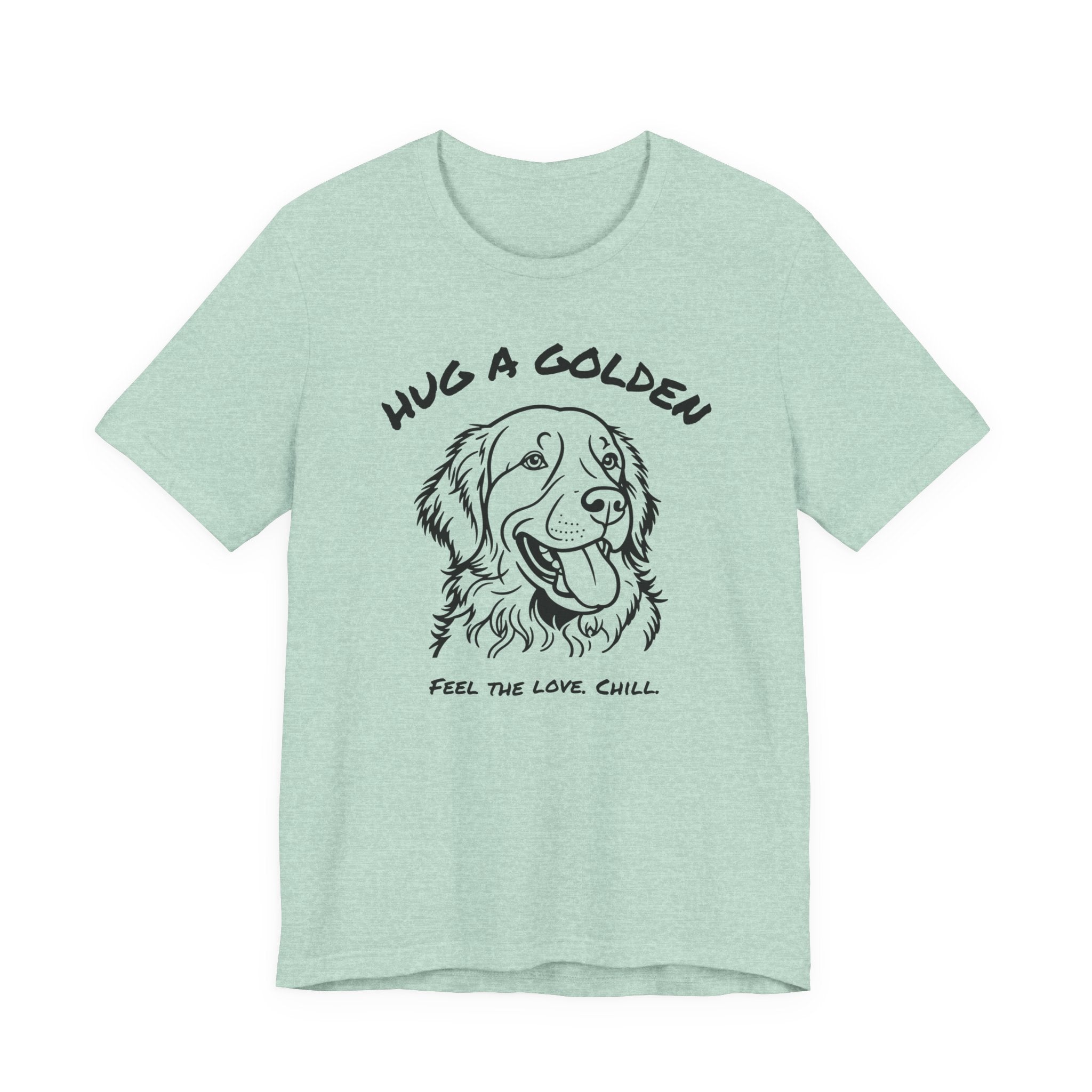 Golden Retriever T Shirt | Hug a Golden
