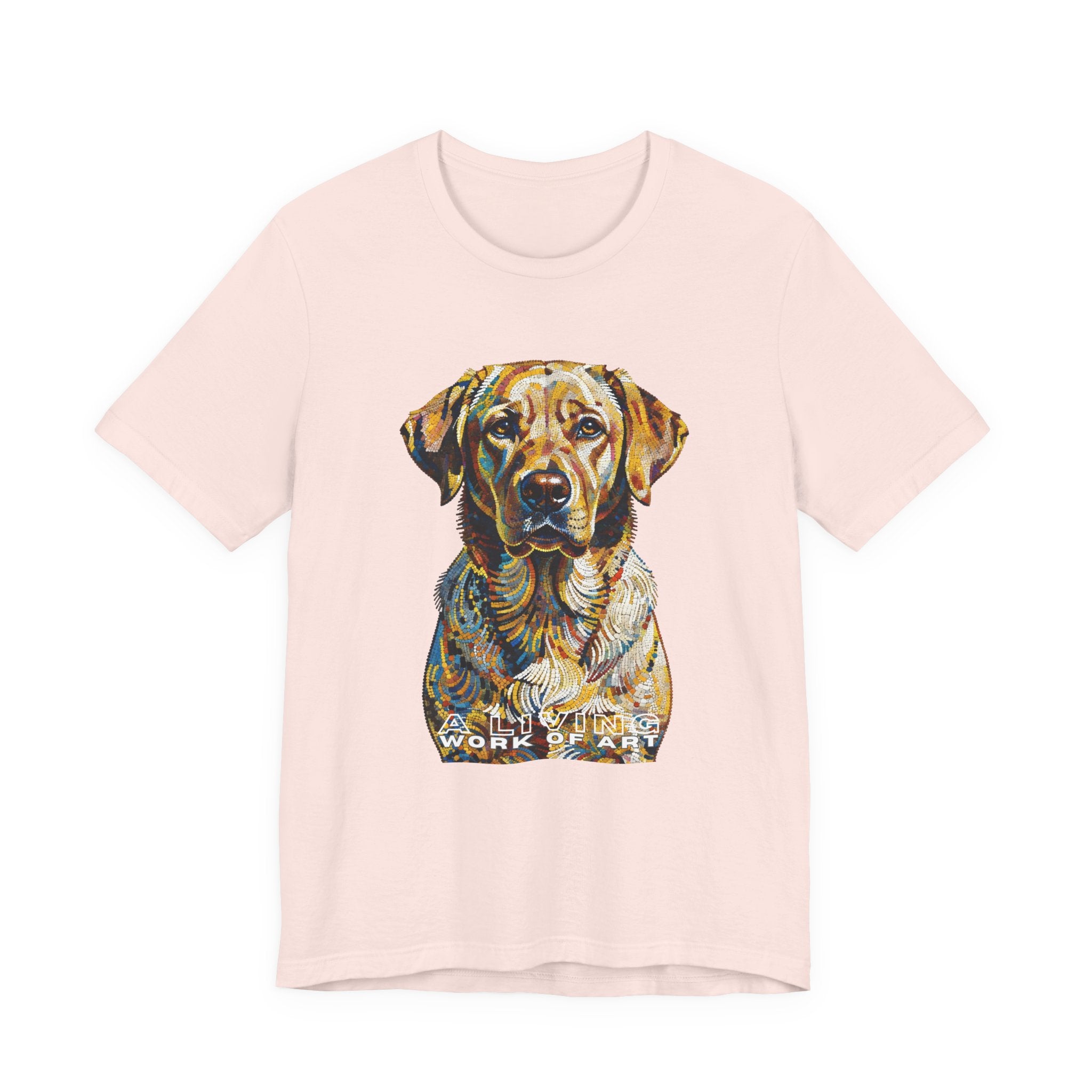 Labrador Retriever T Shirt | Living Work of Art Collection | Pointillism Style