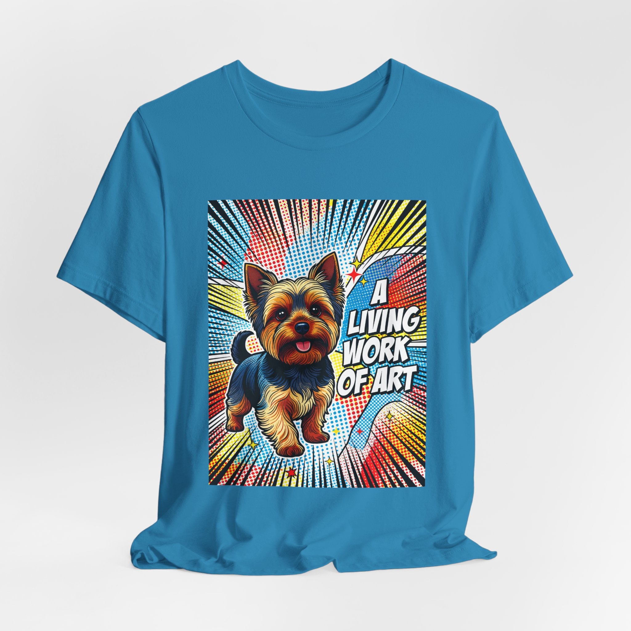 Yorkshire Terrier T Shirt | Living Work of Art Collection | Pop Art
