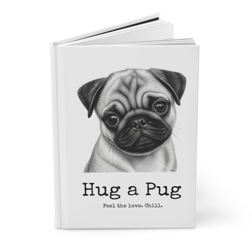 Pug Notebook | Hug a Pug
