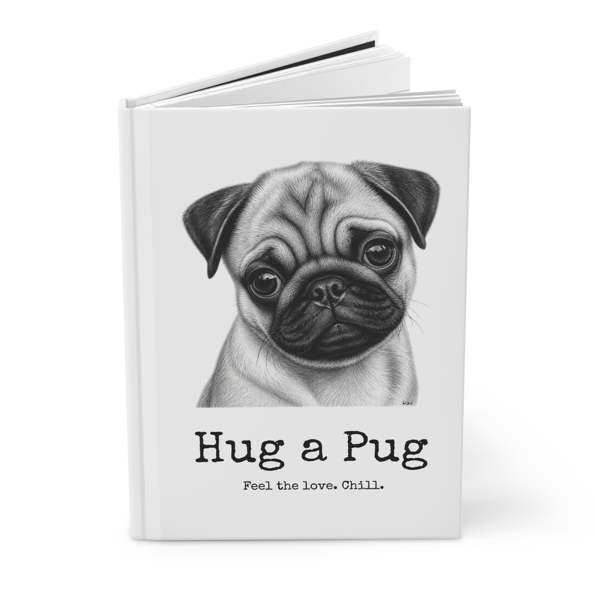 Pug Notebook | Hug a Pug