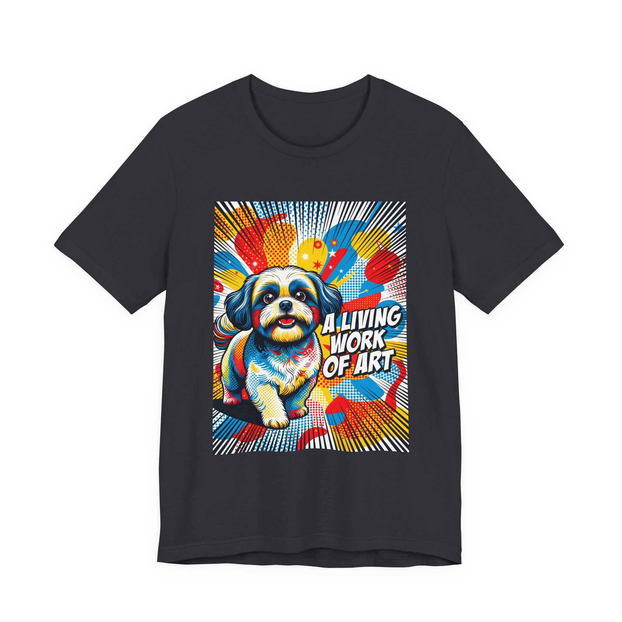 Shih Tzu T Shirt | Living Work of Art Collection | Pop Art