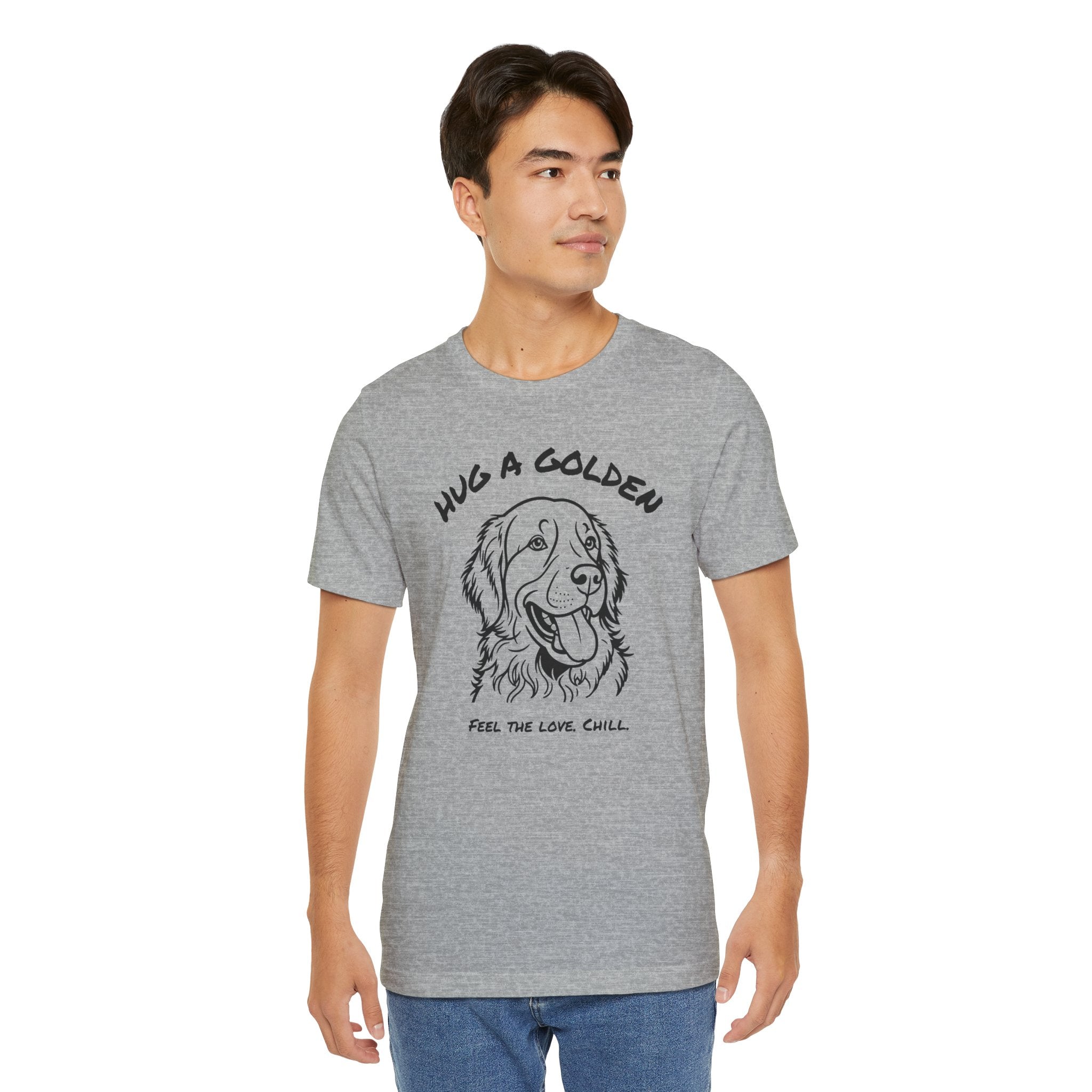 Golden Retriever T Shirt | Hug a Golden