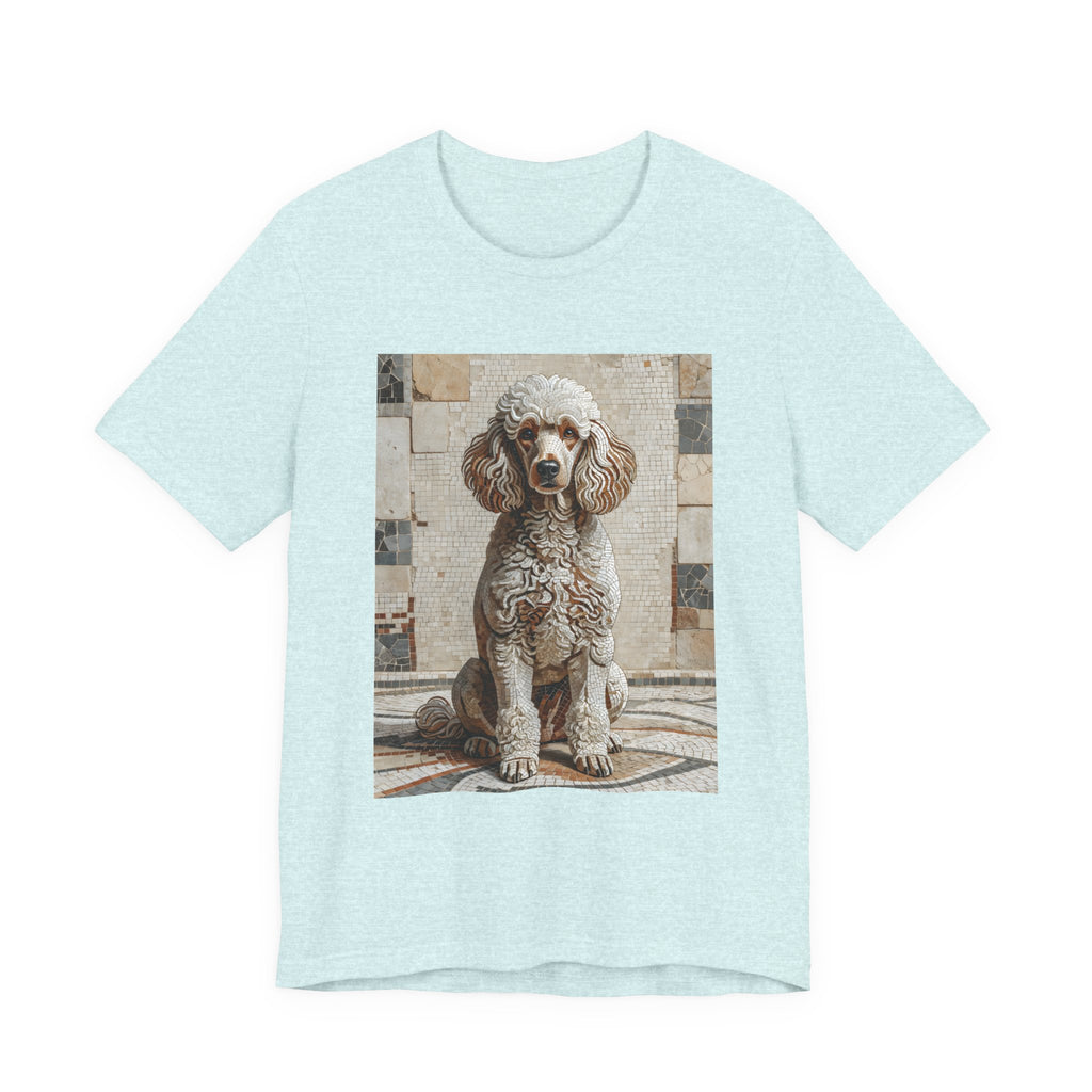 Poodle T Shirt | Living Work of Art Collection | Mosaic Style