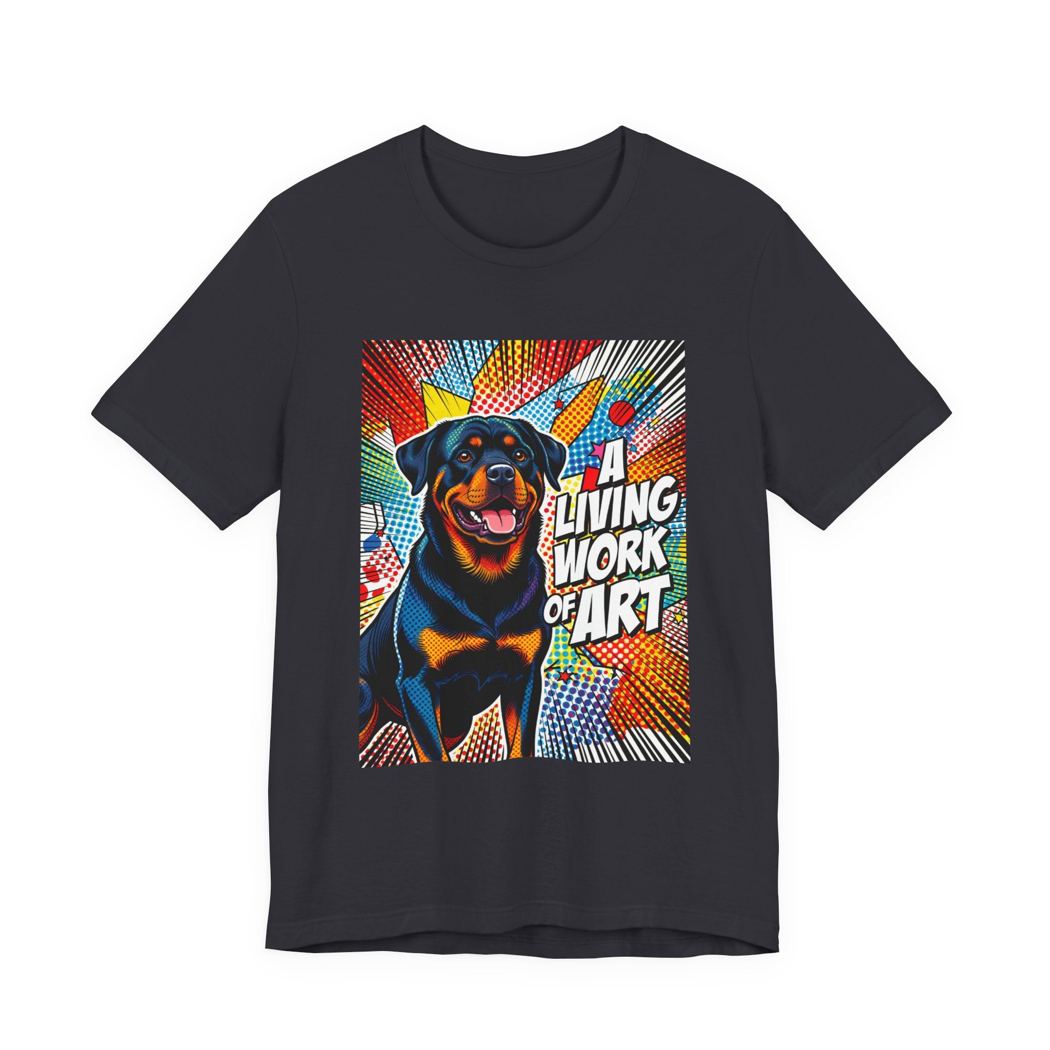 Rottweiler T Shirt | Living Work of Art Collection | Pop Art