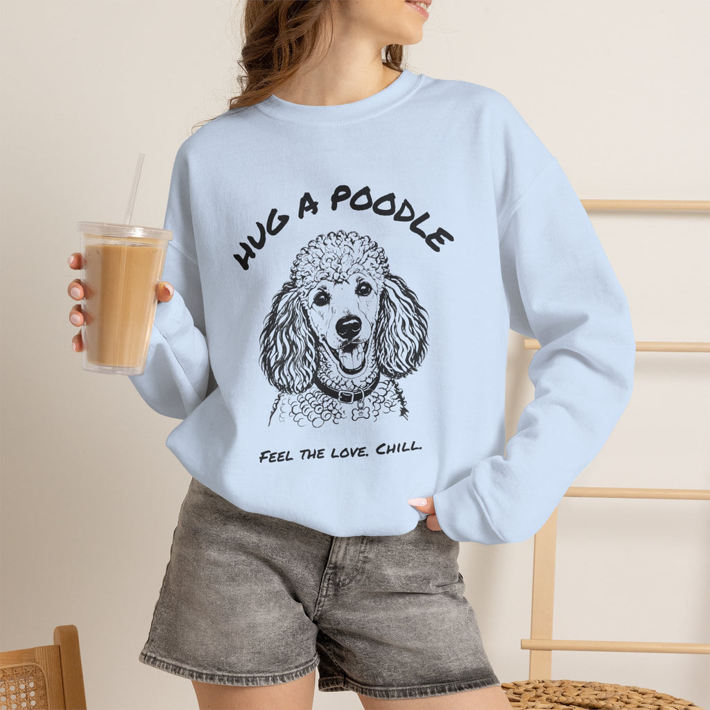 Poodle Sweatshirt | Hug A Poodle