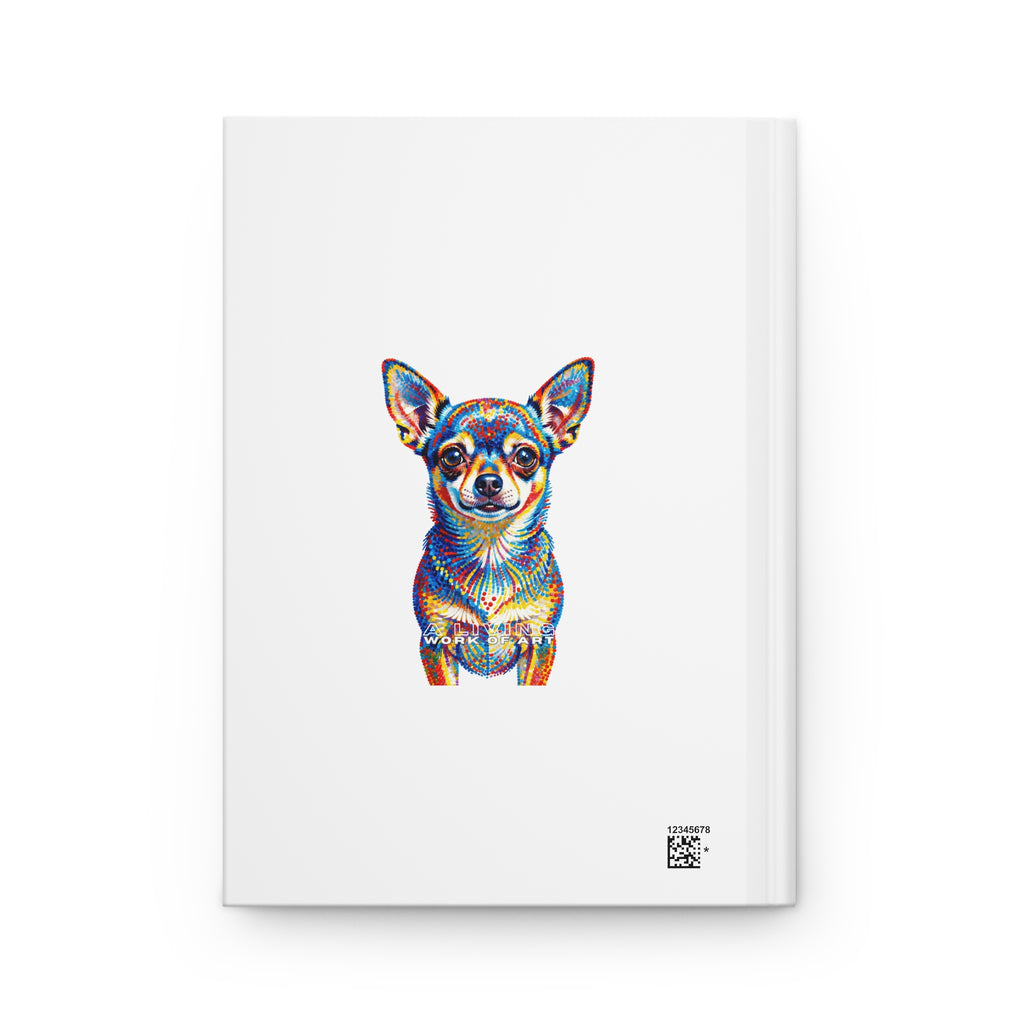 Chihuahua Notebook | Living Work of Art Collection | Pointillism Style