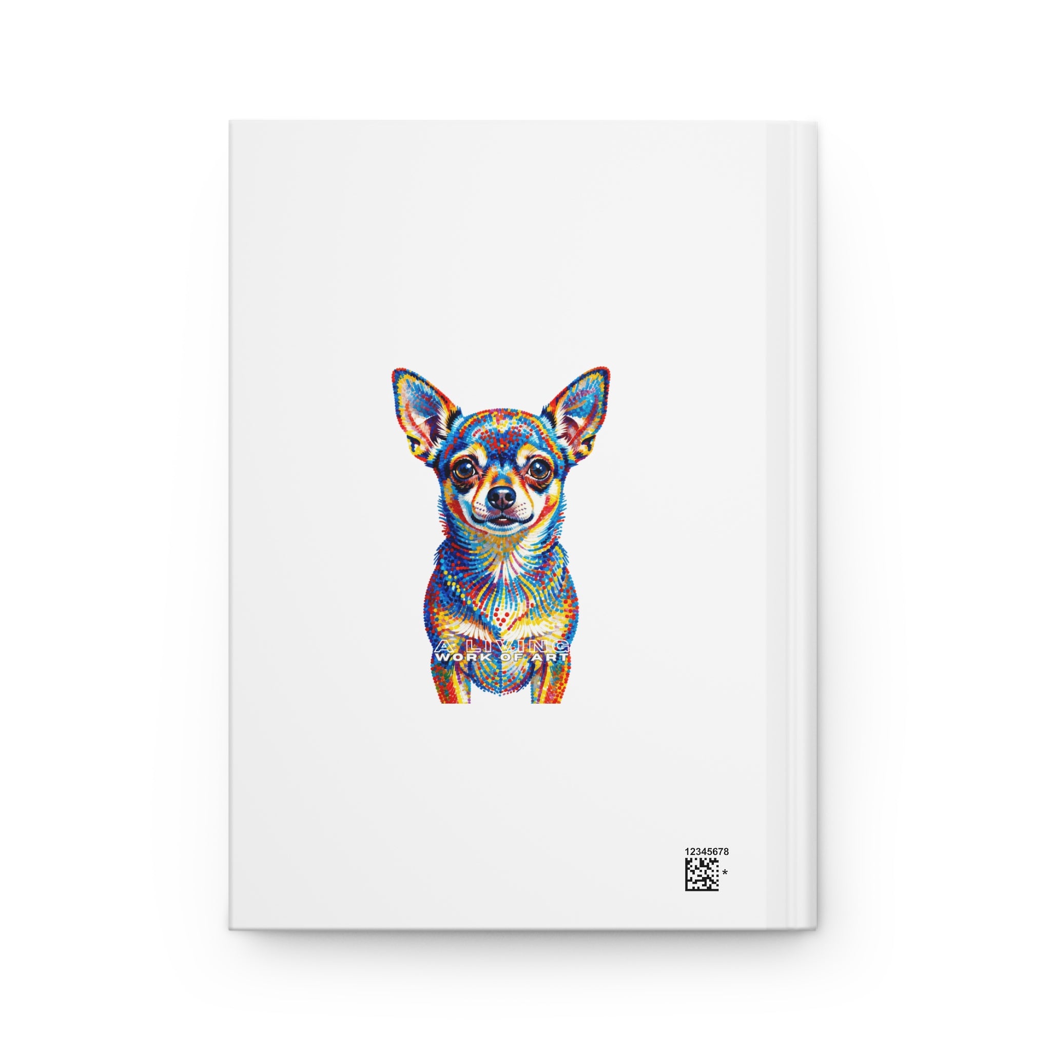 Chihuahua Notebook | Living Work of Art Collection | Pointillism Style