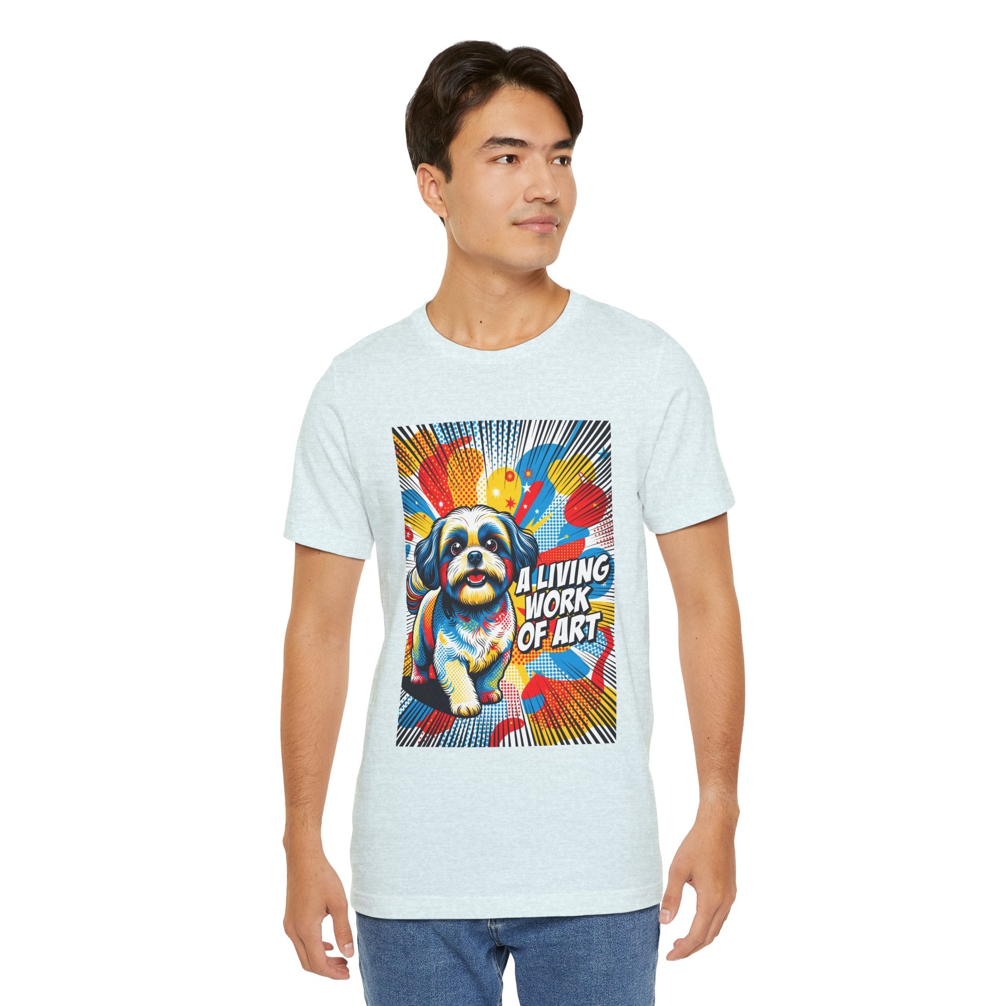 Shih Tzu T Shirt | Living Work of Art Collection | Pop Art