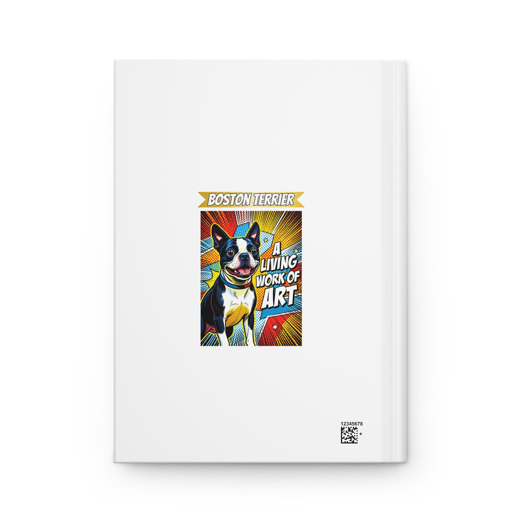 Boston Terrier Notebook | Living Work of Art Collection | Pop Art