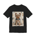 Yorkshire Terrier T Shirt | Living Work of Art Collection | Mosaic Style