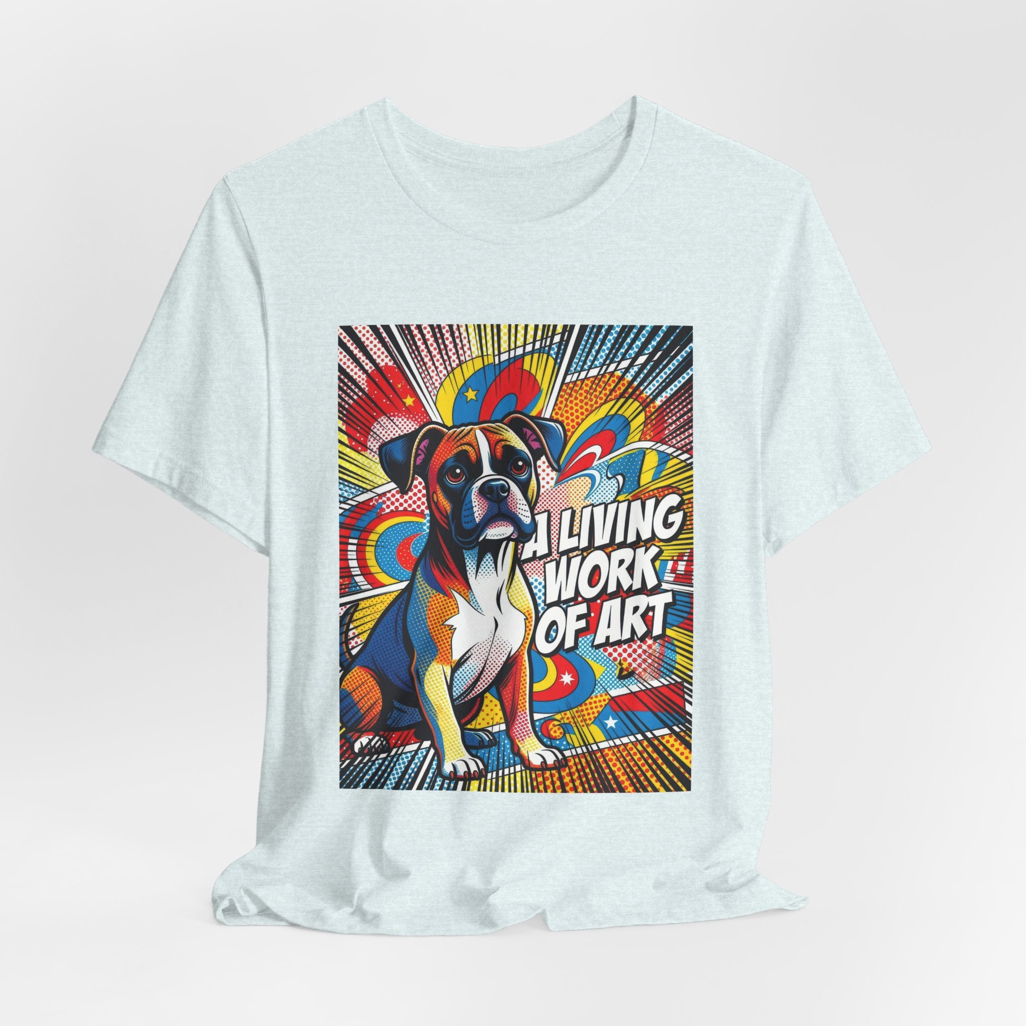 Boxer T Shirt | Living Work of Art Collection | Pop Art
