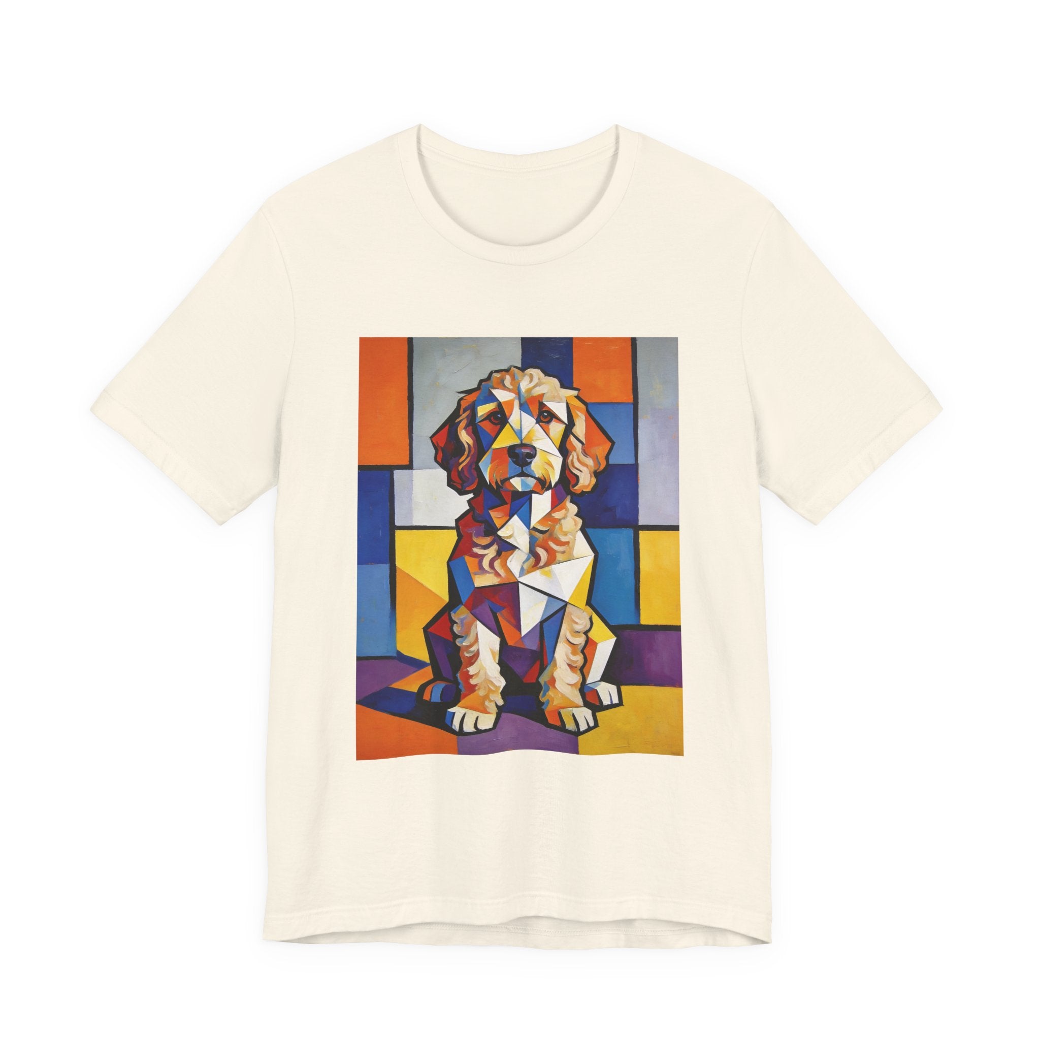 Cockapoo T Shirt | Living Work of Art Collection | Cubist Style