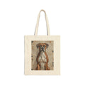 Boxer Tote Bag | Living Work of Art Collection | Mosaic Style