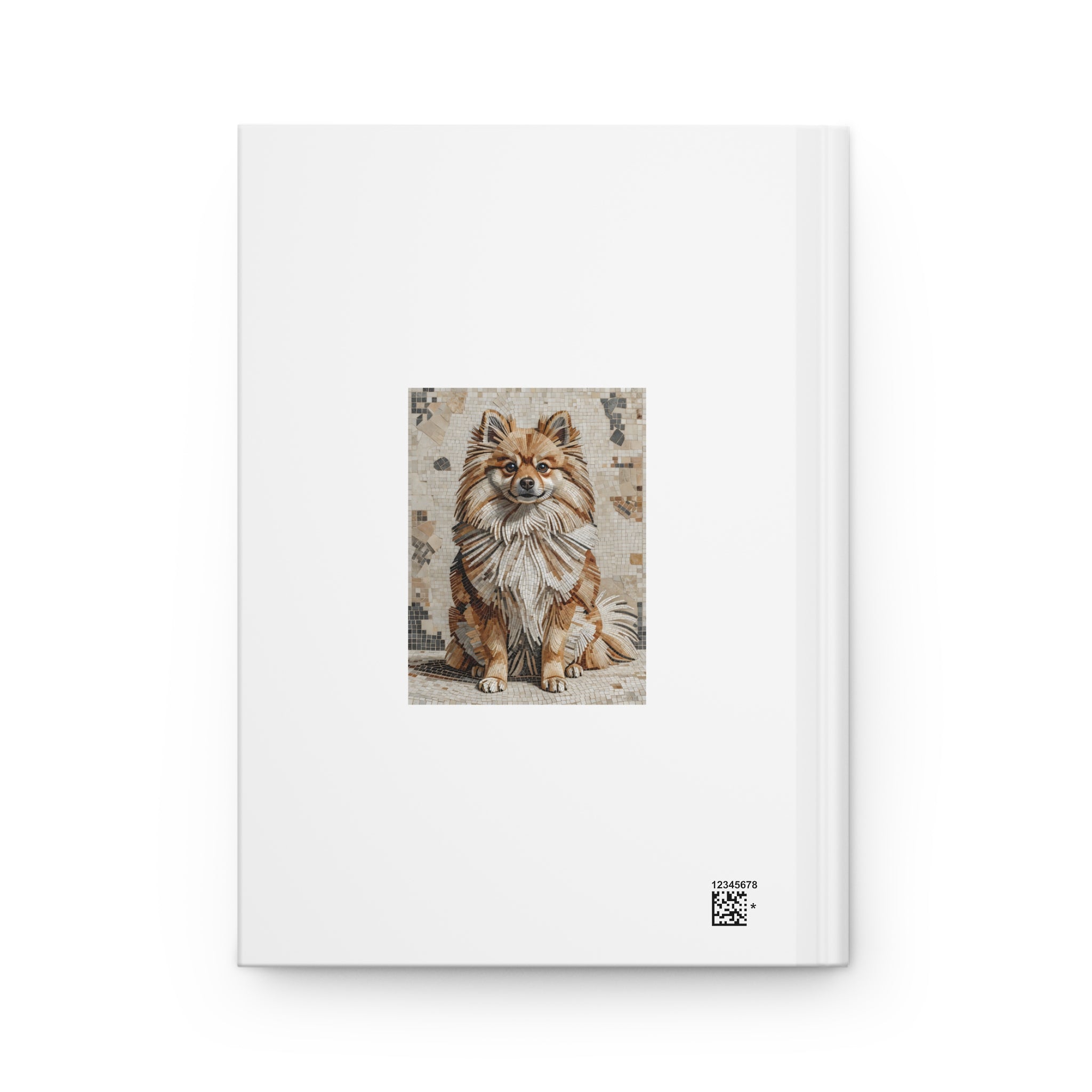 Pomeranian Notebook | Living Work of Art Collection | Mosaic Style