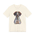 German Shorthaired Pointer T Shirt | Living Work of Art Collection | Pointillism Style