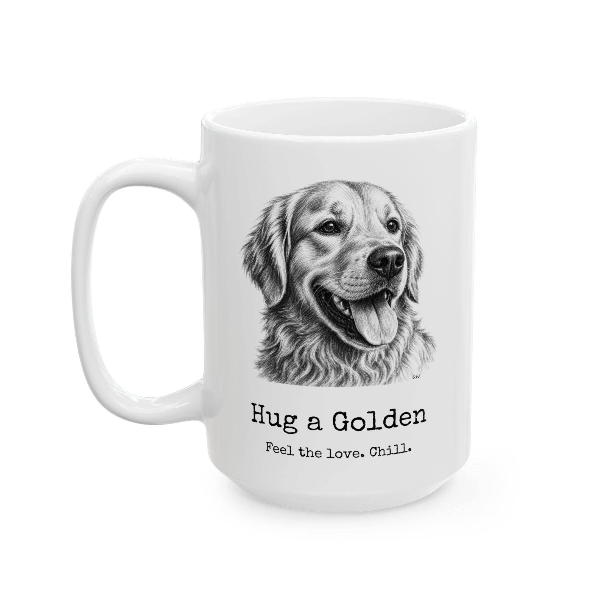 Golden Retriever Coffee Mug | Hug a Golden