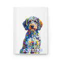 Labradoodle Notebook | Living Work of Art Collection | Pointillism Style