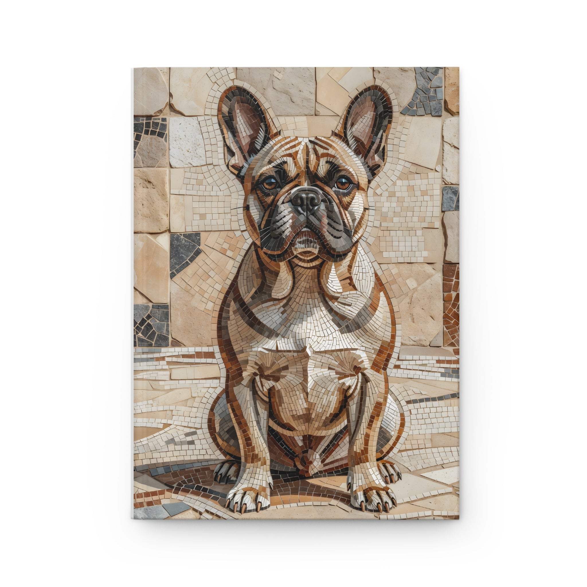 French Bulldog Notebook | Living Work of Art Collection | Mosaic Style