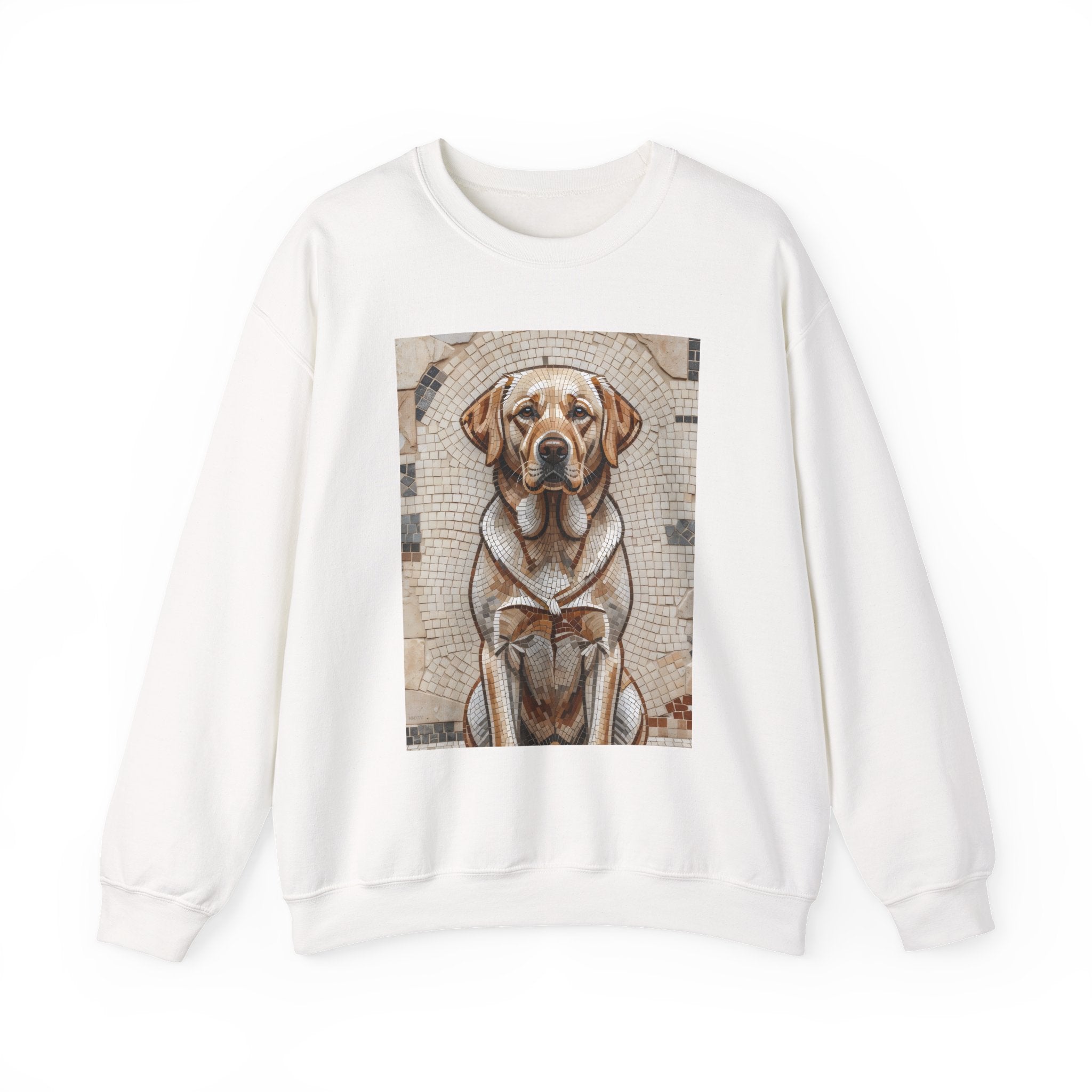 Labrador Retriever Sweatshirt | Living Work of Art Collection | Mosaic Style