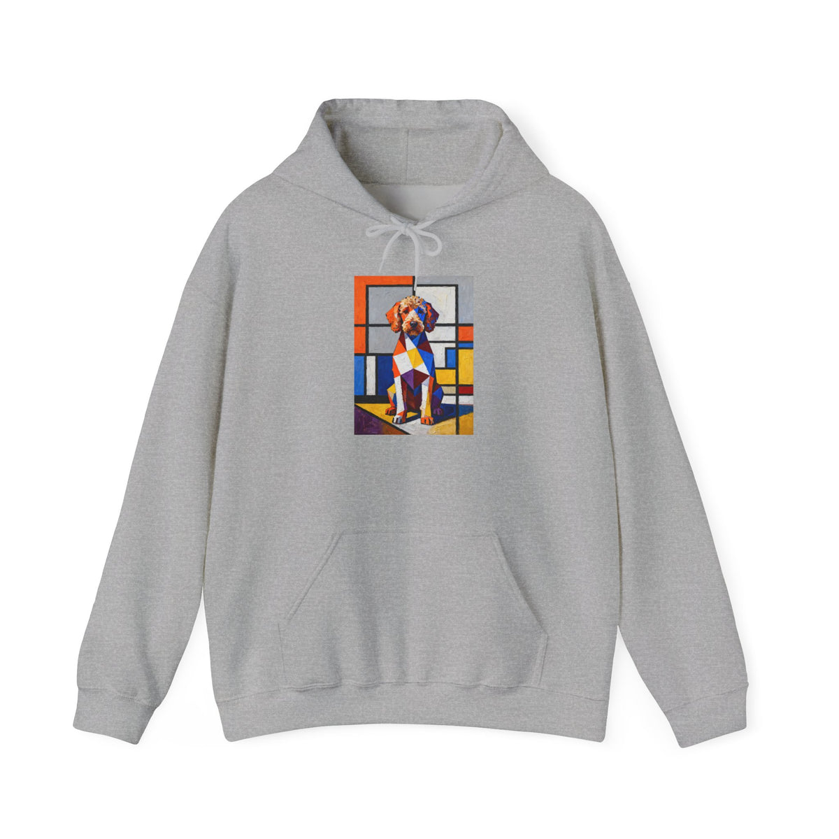 Labradoodle Hoodie | Living Work of Art Collection | Cubist Style