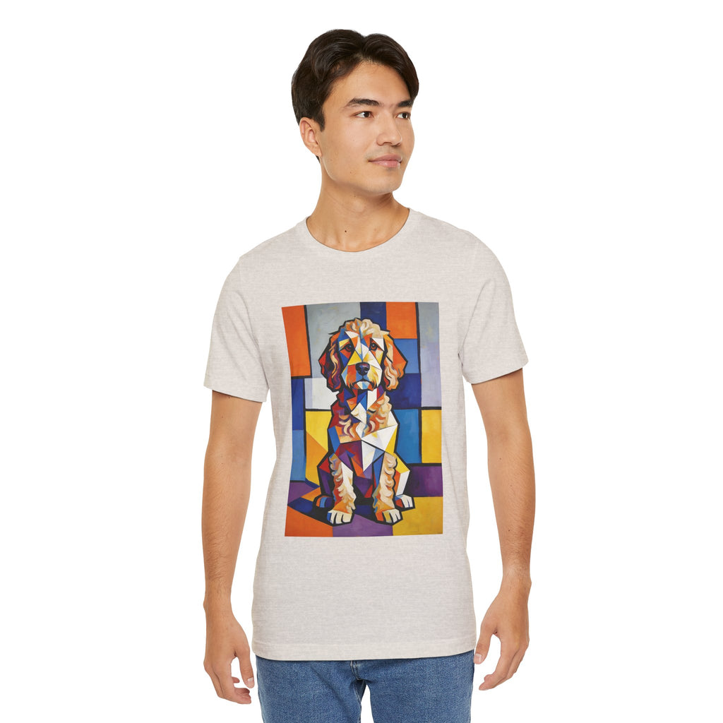 Cockapoo T Shirt | Living Work of Art Collection | Cubist Style
