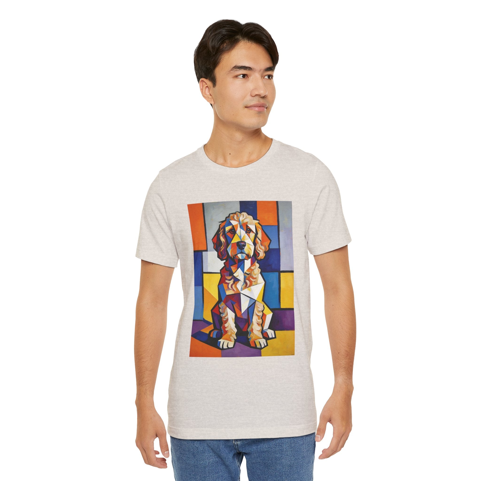 Cockapoo T Shirt | Living Work of Art Collection | Cubist Style