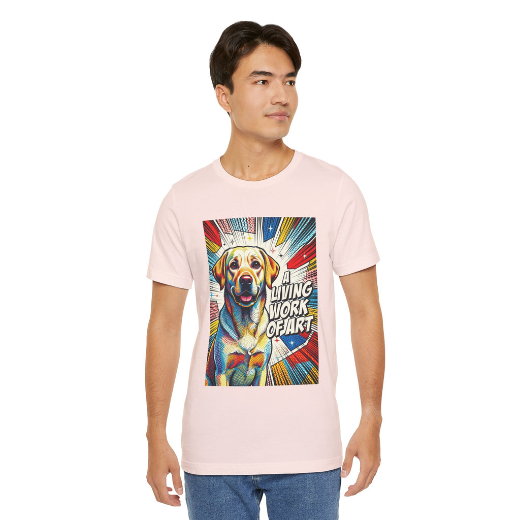 Labrador Retriever T Shirt | A Living Work of Art Collection | Pop Art