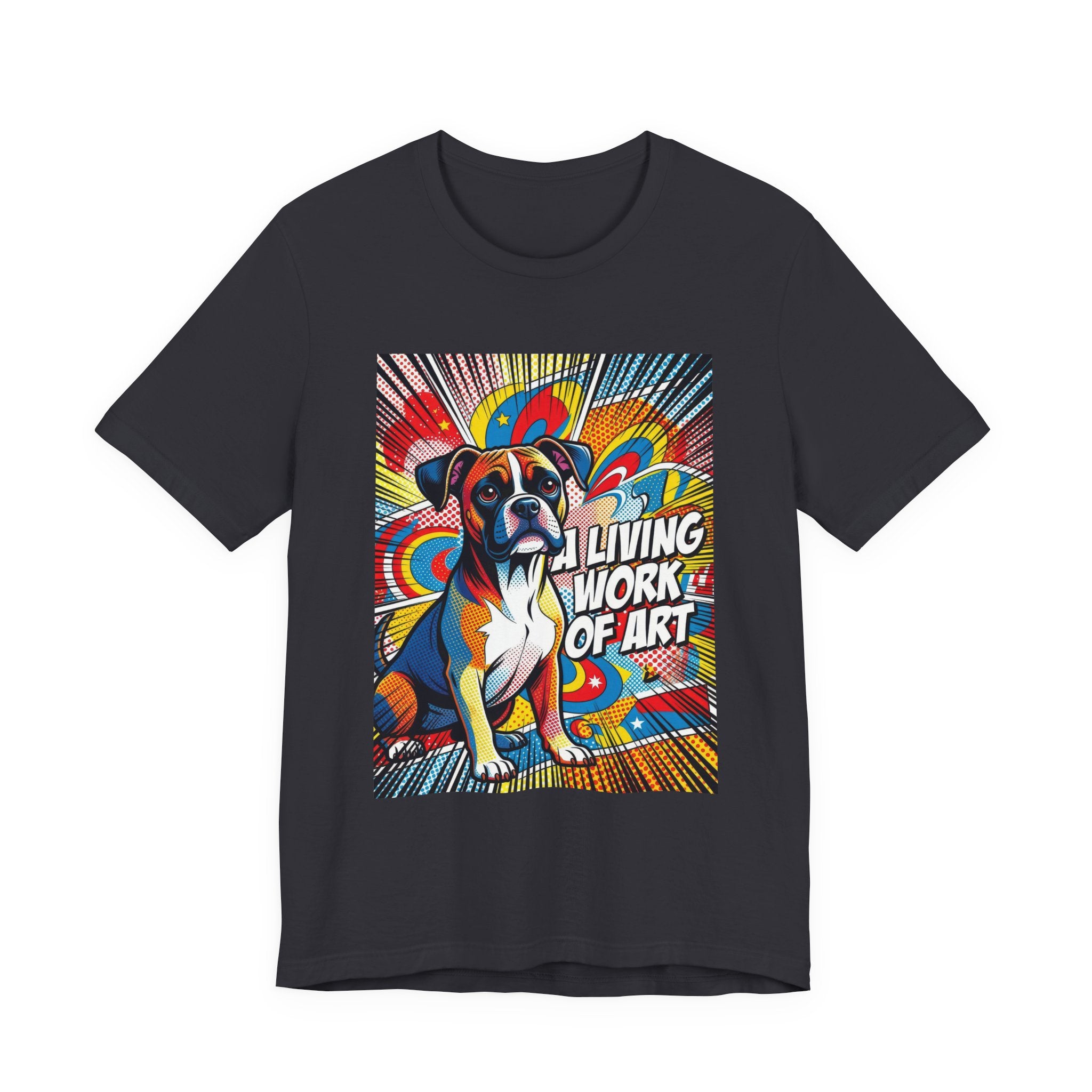 Boxer T Shirt | Living Work of Art Collection | Pop Art
