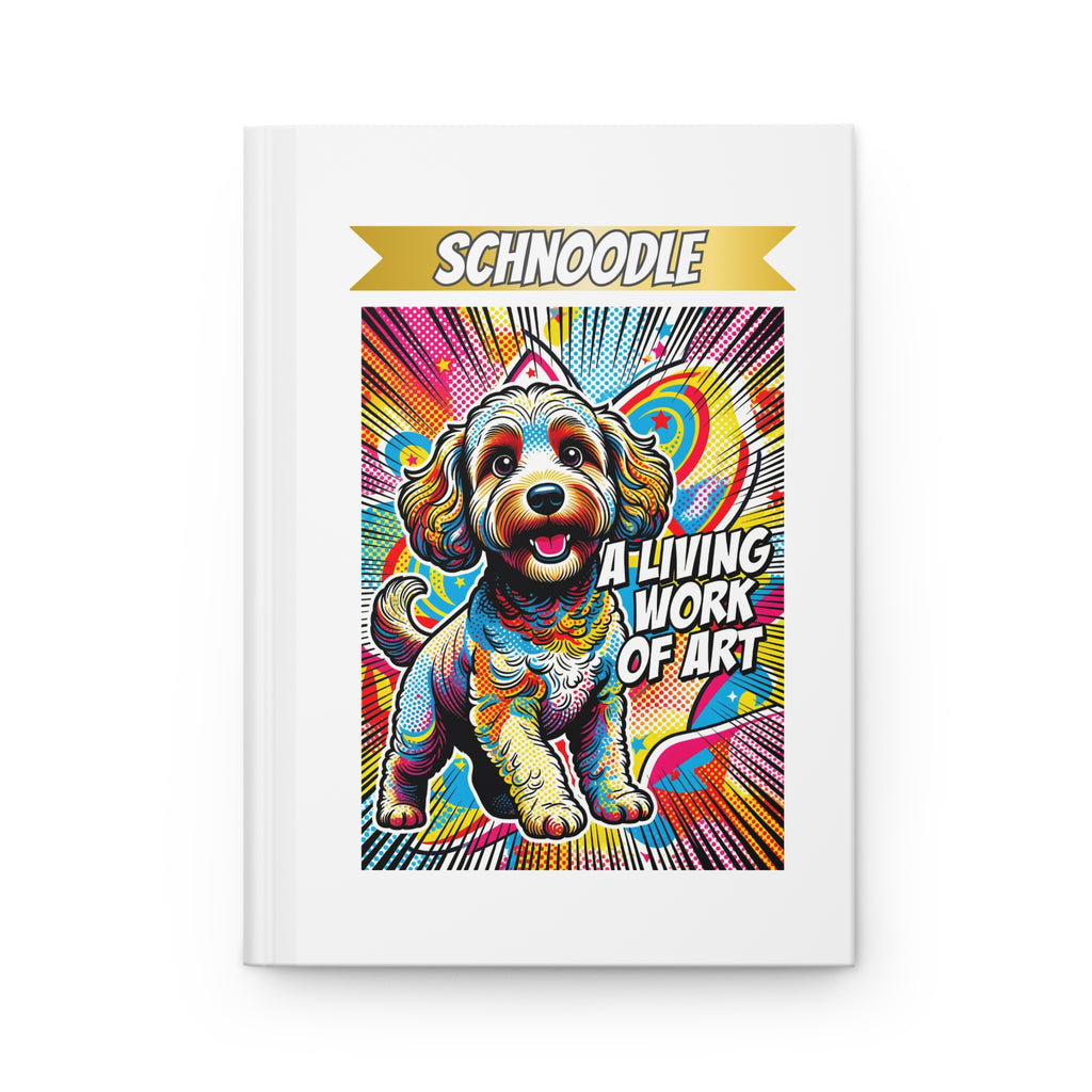 Schnoodle Notebook | Living Work of Art Collection | Pop Art