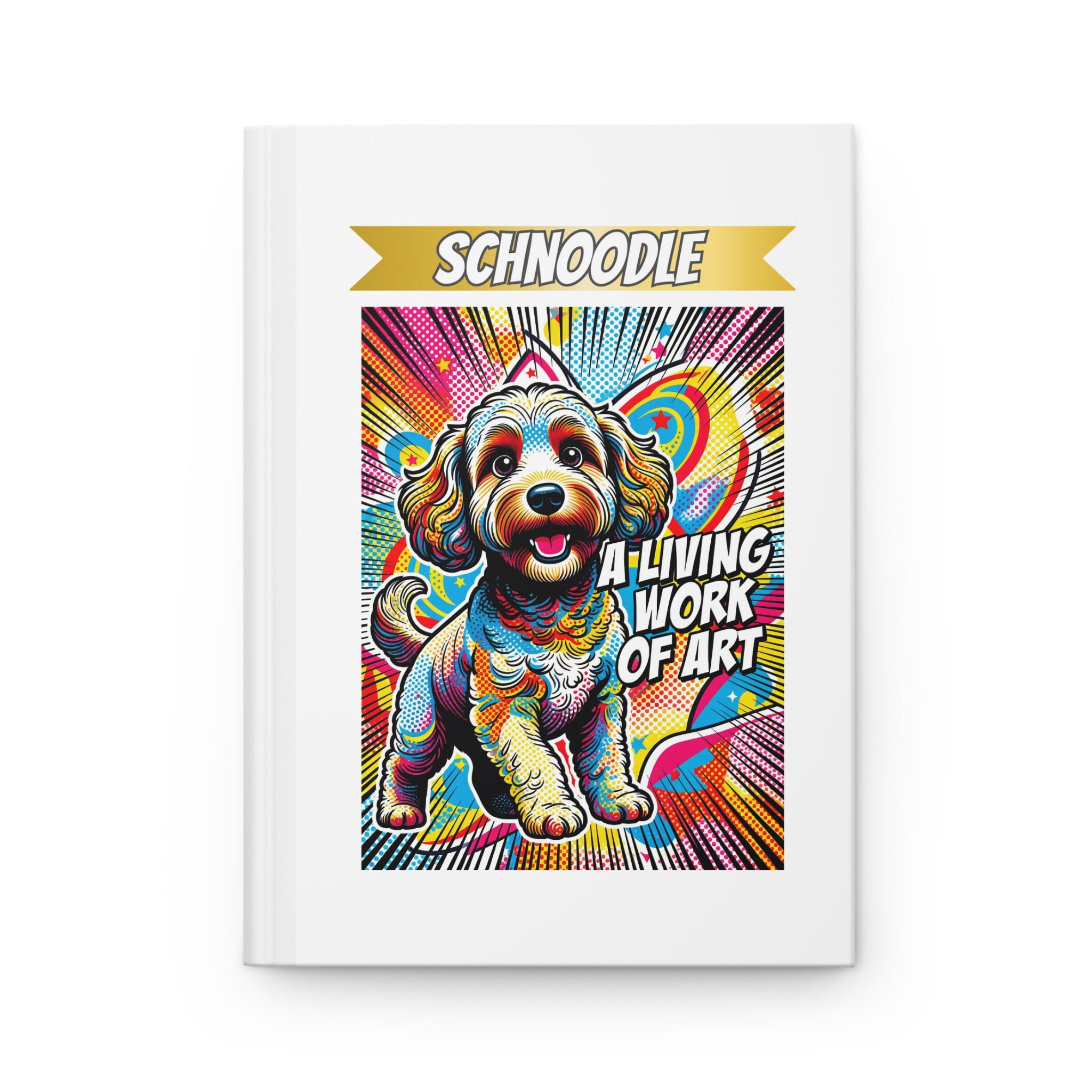 Schnoodle Notebook | Living Work of Art Collection | Pop Art